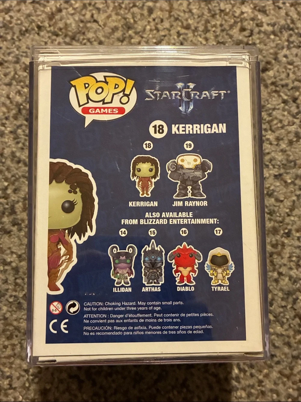 Funko Pop! Games Starcraft II Wings of Liberty Kerrigan #18 SDCC exclusive